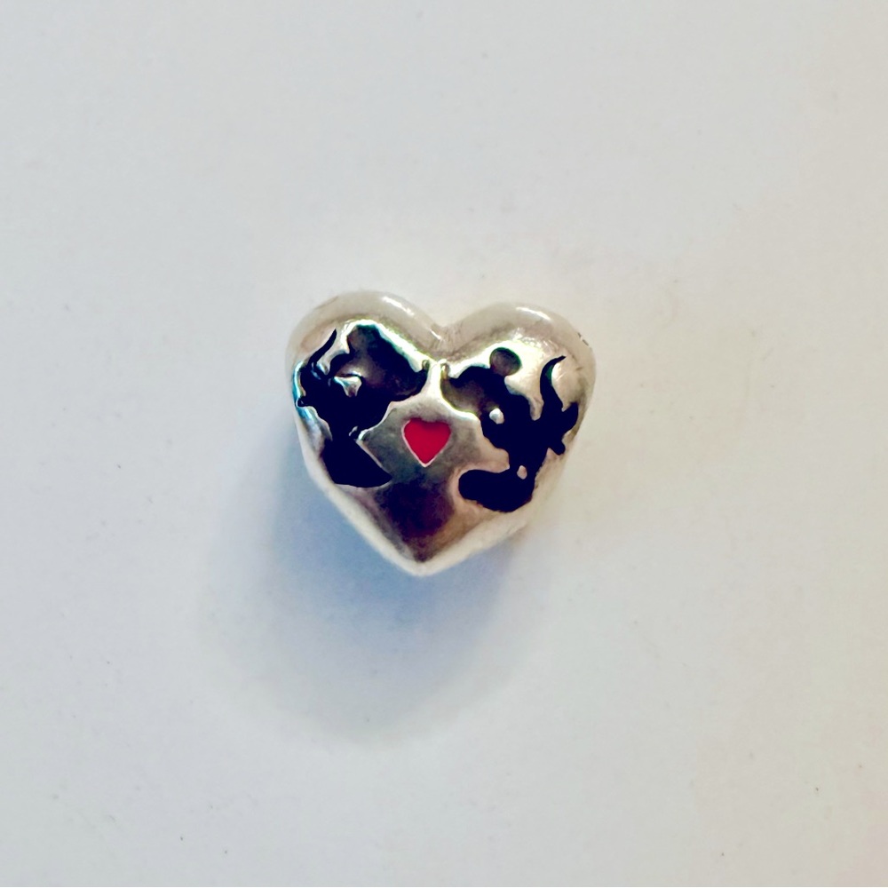 Pandora Disney Mickey & Minnie Heart Charm